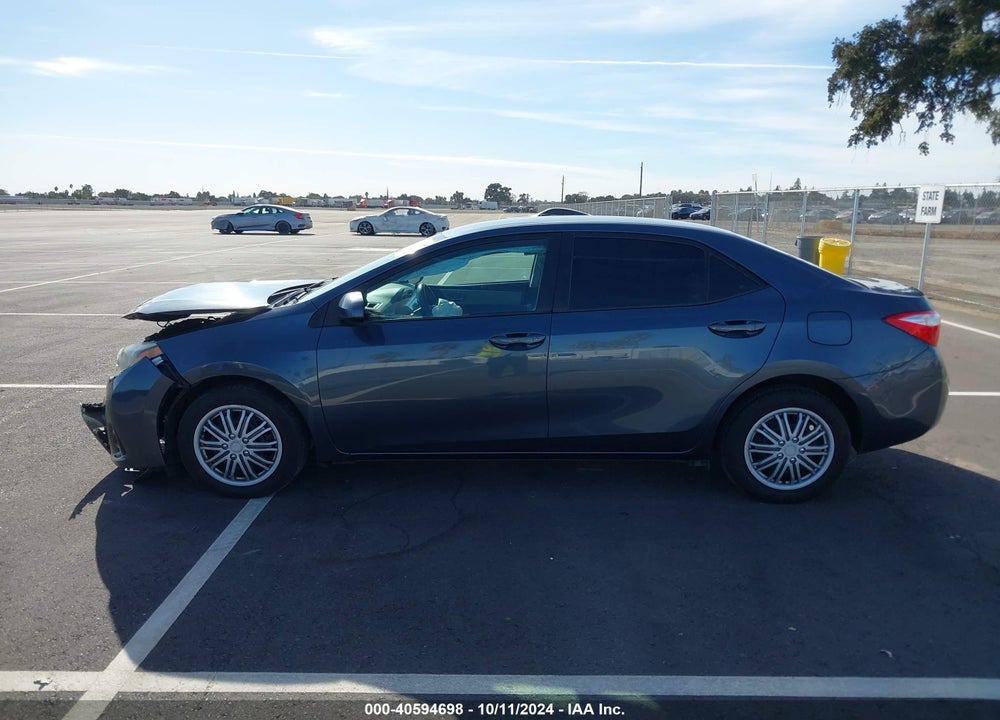 2016 TOYOTA COROLLA LE VIN: 2T1BURHE5GC600627