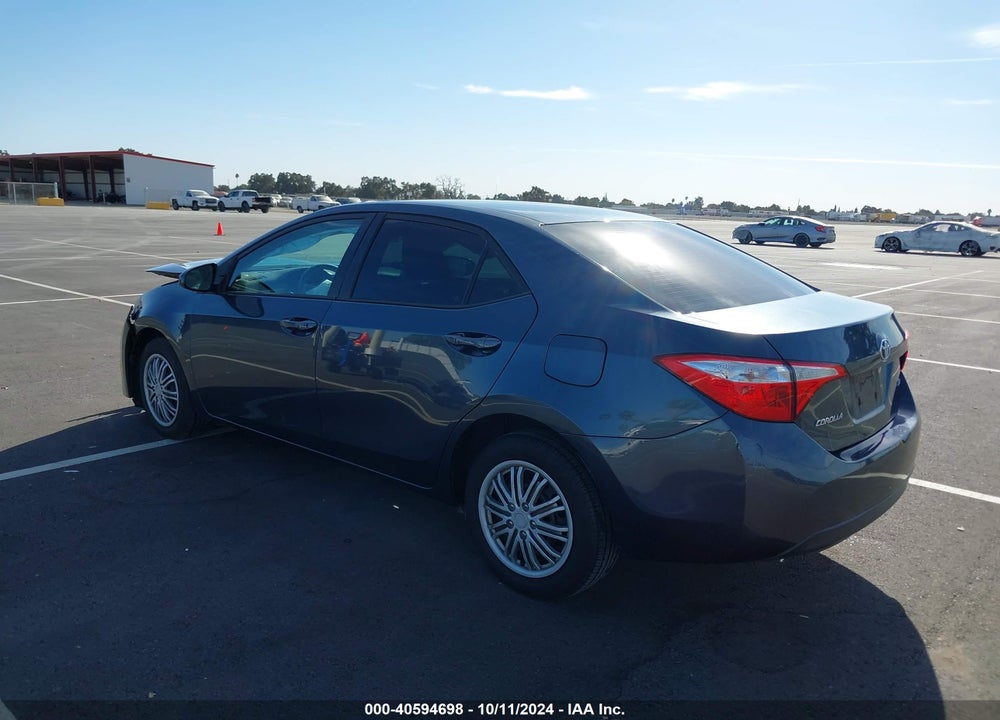2016 TOYOTA COROLLA LE VIN: 2T1BURHE5GC600627