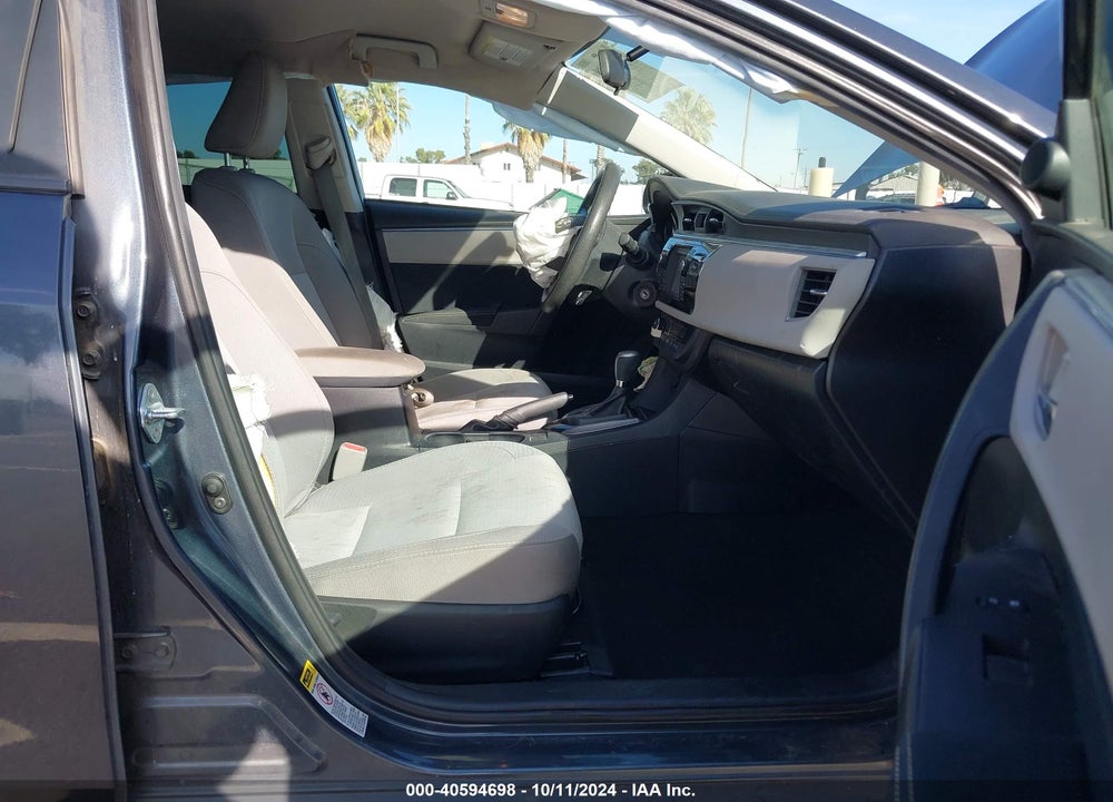 2016 TOYOTA COROLLA LE VIN: 2T1BURHE5GC600627