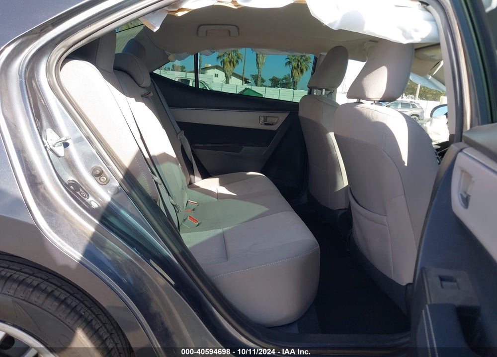 2016 TOYOTA COROLLA LE VIN: 2T1BURHE5GC600627