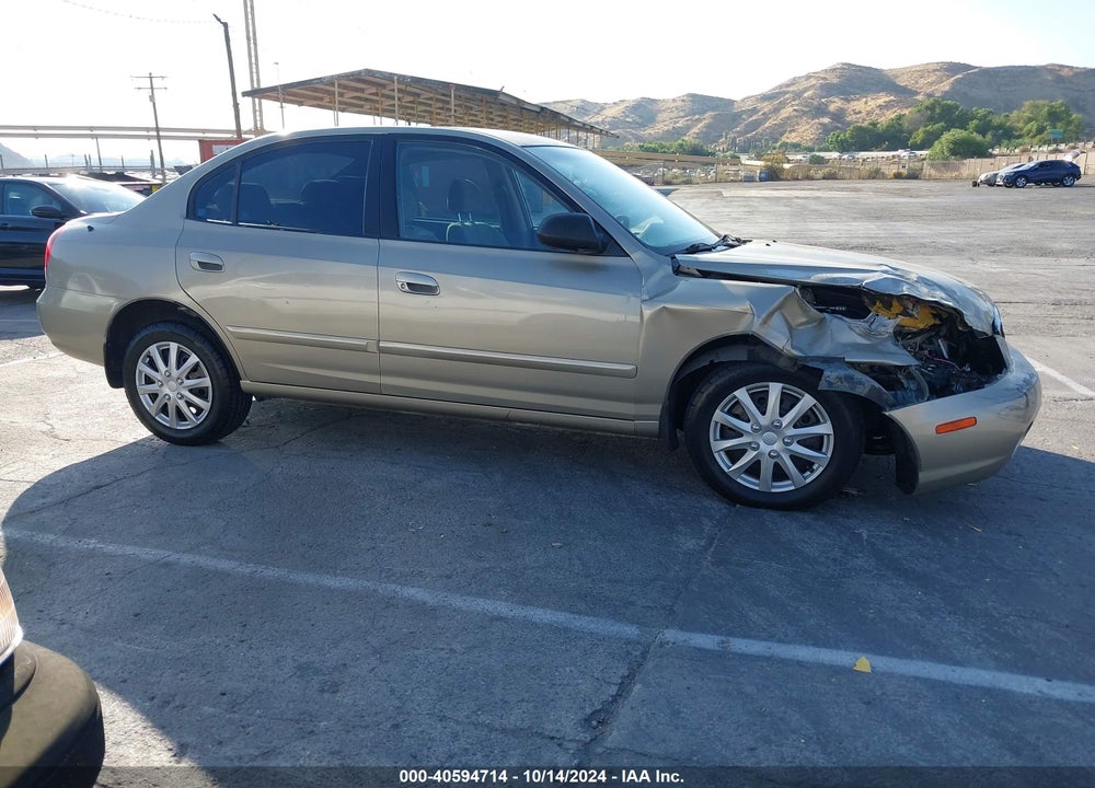 2001 HYUNDAI ELANTRA GLS VIN: KMHDN45D81U117773