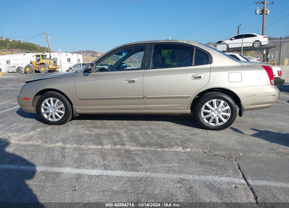 2001 HYUNDAI ELANTRA GLS VIN: KMHDN45D81U117773