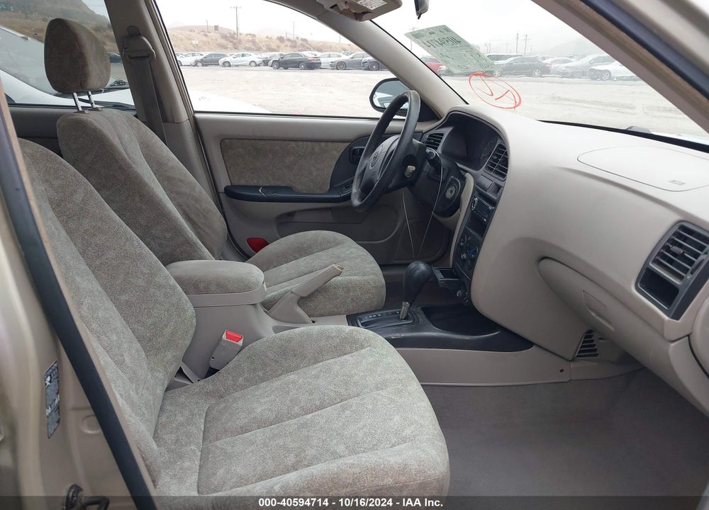 2001 HYUNDAI ELANTRA GLS VIN: KMHDN45D81U117773