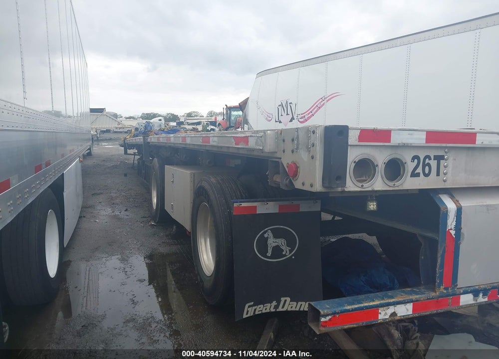 2008 GREAT DANE TRAILER VIN: 1GRDM96268H709148