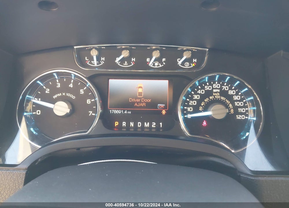 2011 FORD F-150 LARIAT VIN: 1FTFW1EF0BFA08367