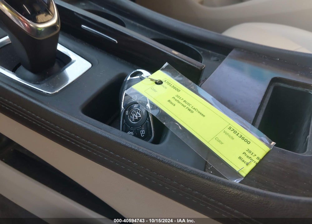 2017 BUICK LACROSSE VIN: 1G4ZN5SS9HU162181