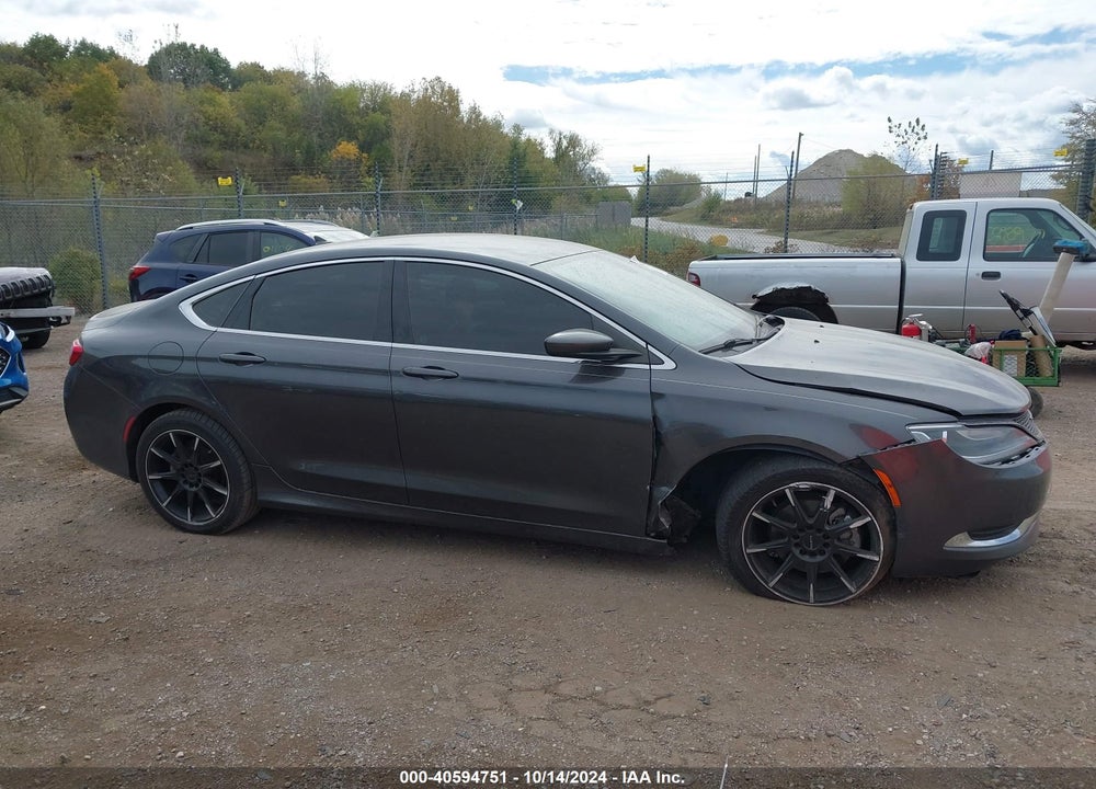 2017 CHRYSLER 200 LIMITED PLATINUM VIN: 1C3CCCAB3HN509539