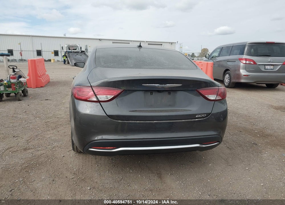 2017 CHRYSLER 200 LIMITED PLATINUM VIN: 1C3CCCAB3HN509539