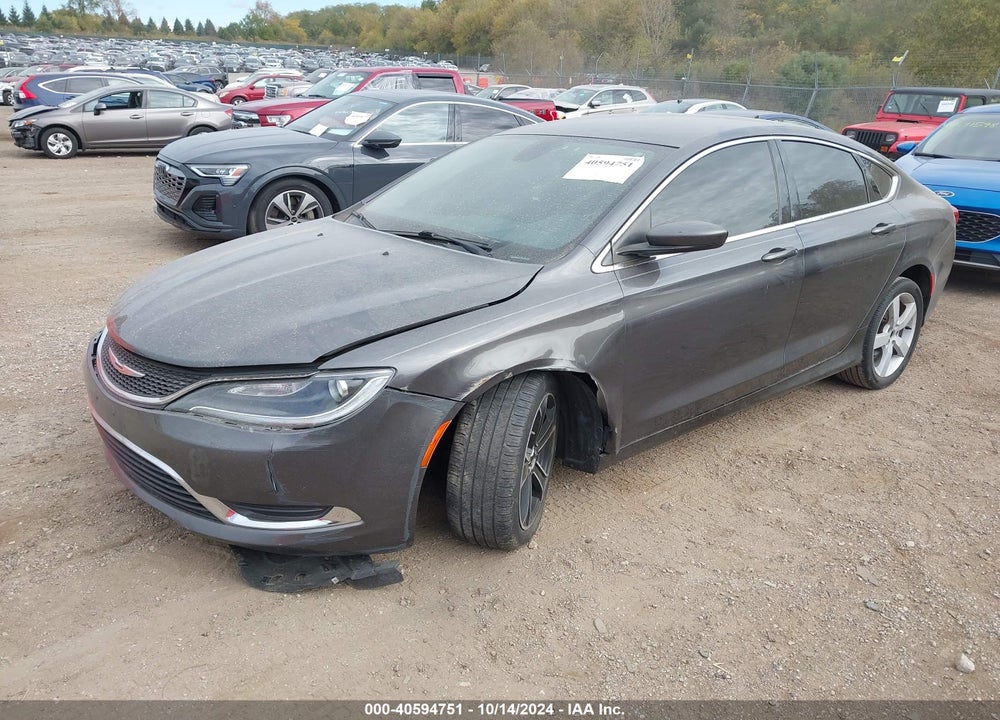 2017 CHRYSLER 200 LIMITED PLATINUM VIN: 1C3CCCAB3HN509539