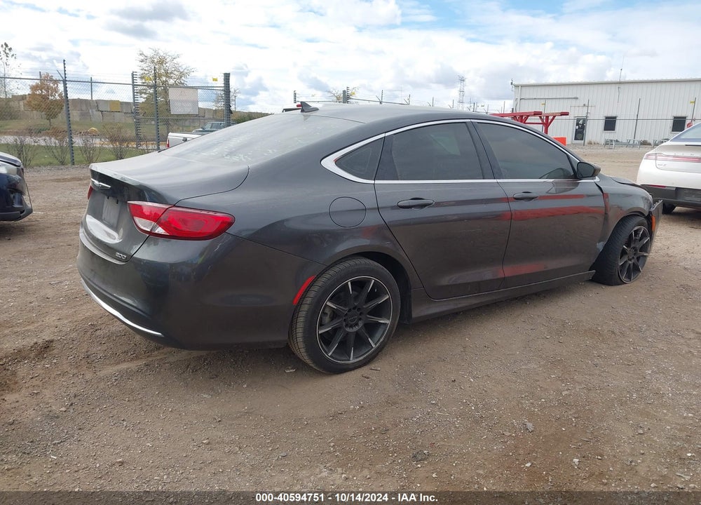 2017 CHRYSLER 200 LIMITED PLATINUM VIN: 1C3CCCAB3HN509539