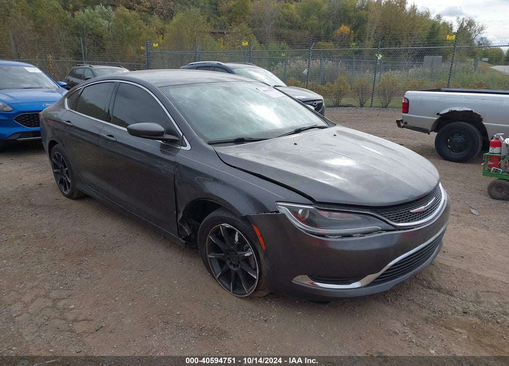 2017 CHRYSLER 200 LIMITED PLATINUM VIN: 1C3CCCAB3HN509539