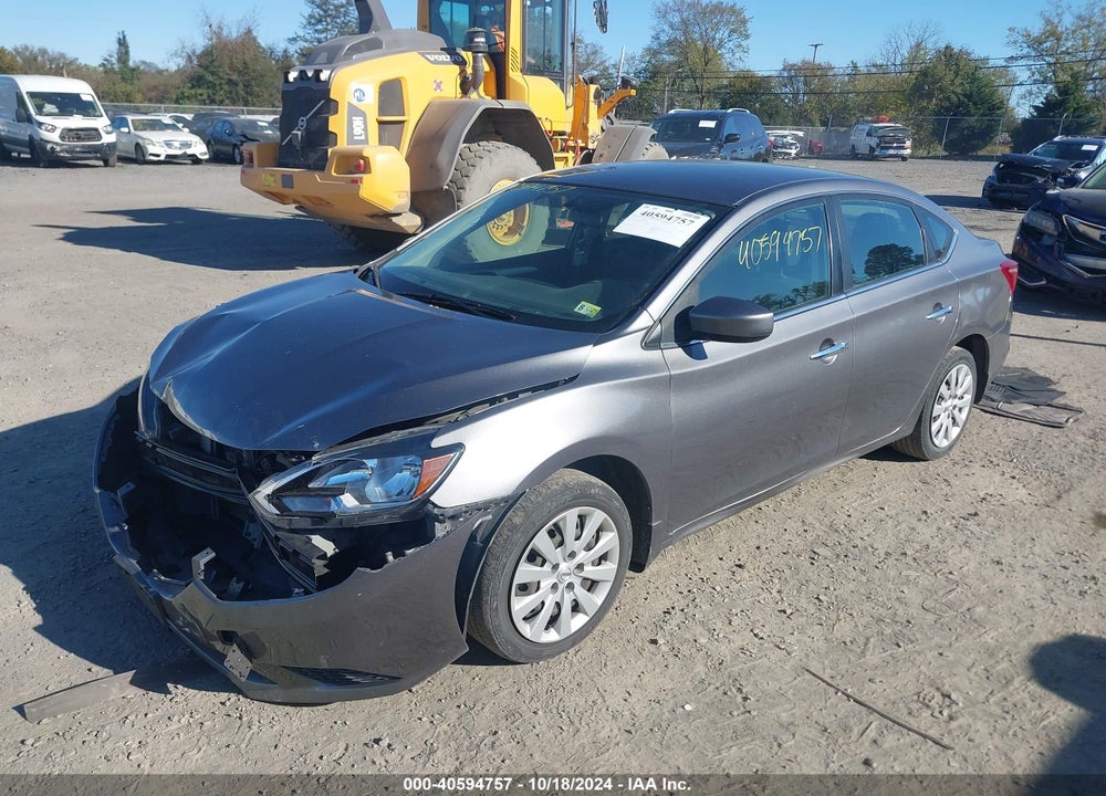2016 NISSAN SENTRA S VIN: 3N1AB7AP7GY327274