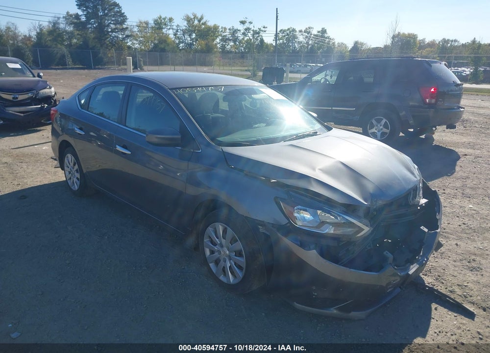 2016 NISSAN SENTRA S VIN: 3N1AB7AP7GY327274