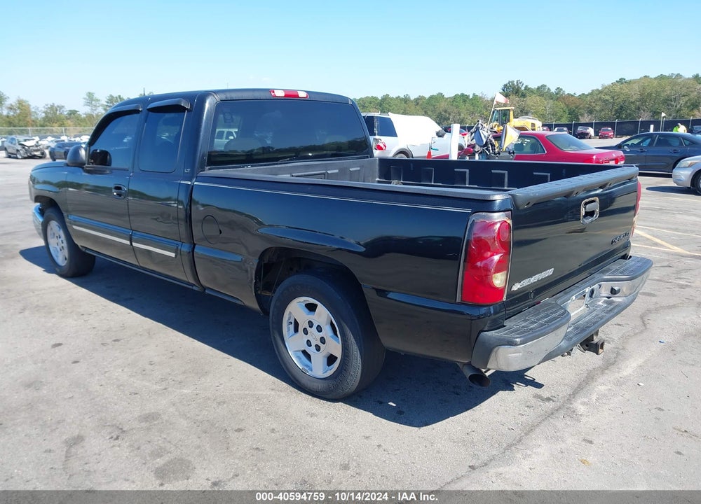 2005 CHEVROLET SILVERADO 1500 LT VIN: 1GCEC19Z65Z134440