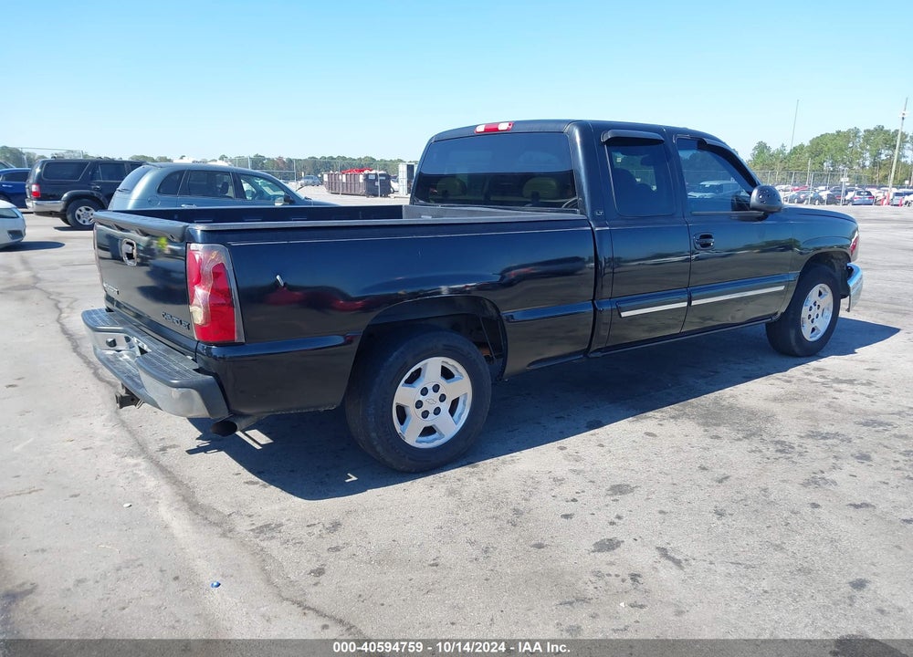 2005 CHEVROLET SILVERADO 1500 LT VIN: 1GCEC19Z65Z134440