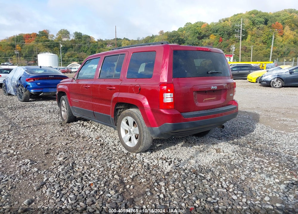 2016 JEEP PATRIOT LATITUDE VIN: 1C4NJPFA8GD797760