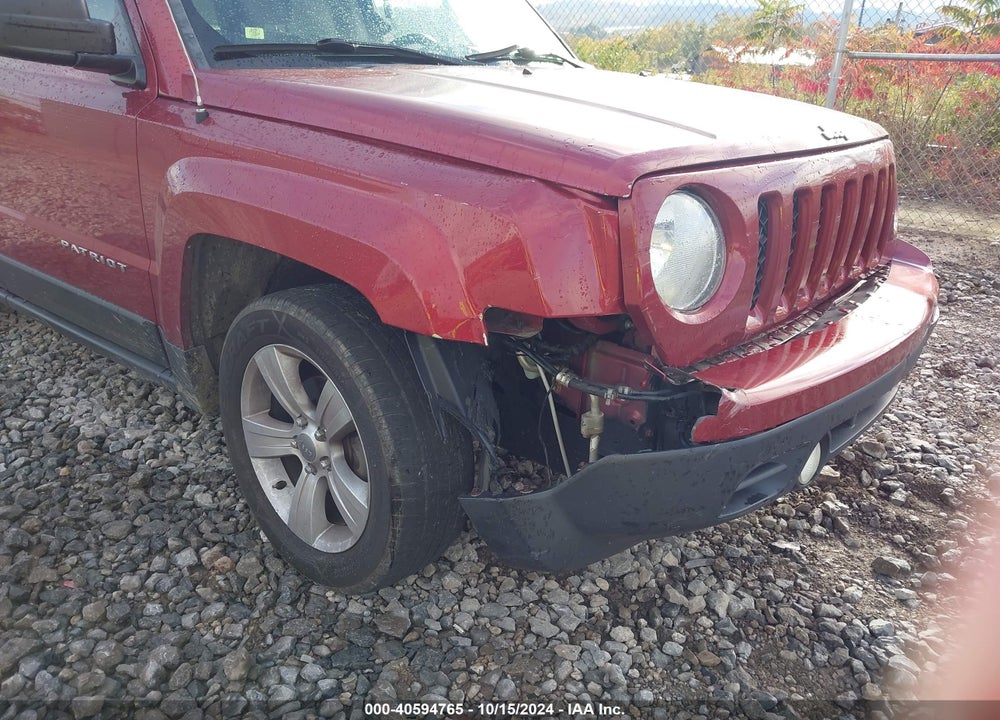 2016 JEEP PATRIOT LATITUDE VIN: 1C4NJPFA8GD797760