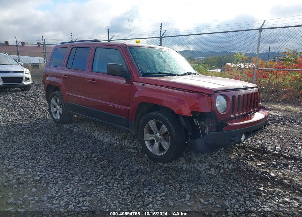 2016 JEEP PATRIOT LATITUDE VIN: 1C4NJPFA8GD797760