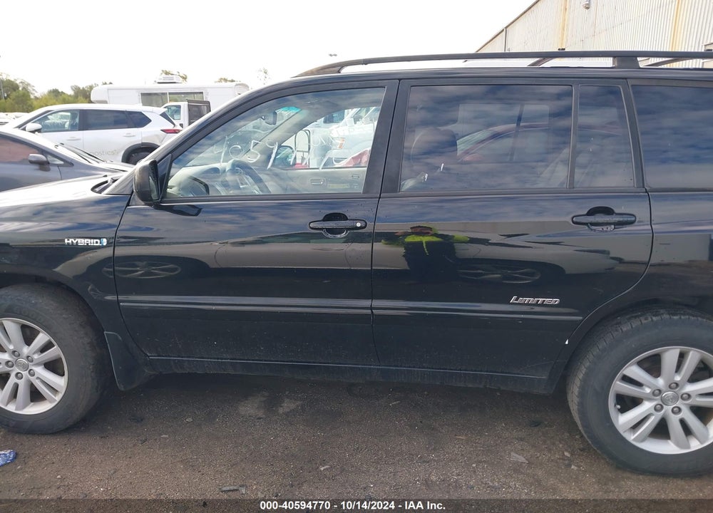 2007 TOYOTA HIGHLANDER HYBRID LIMITED V6 VIN: JTEEW21A270045910