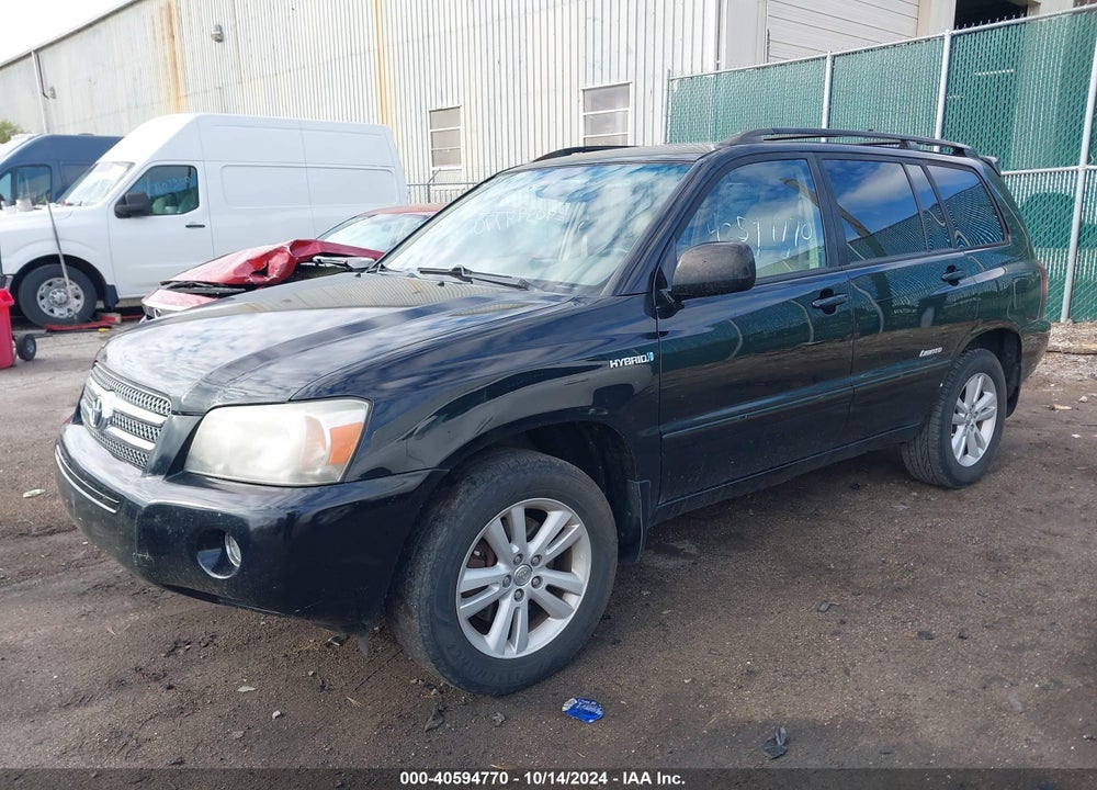 2007 TOYOTA HIGHLANDER HYBRID LIMITED V6 VIN: JTEEW21A270045910
