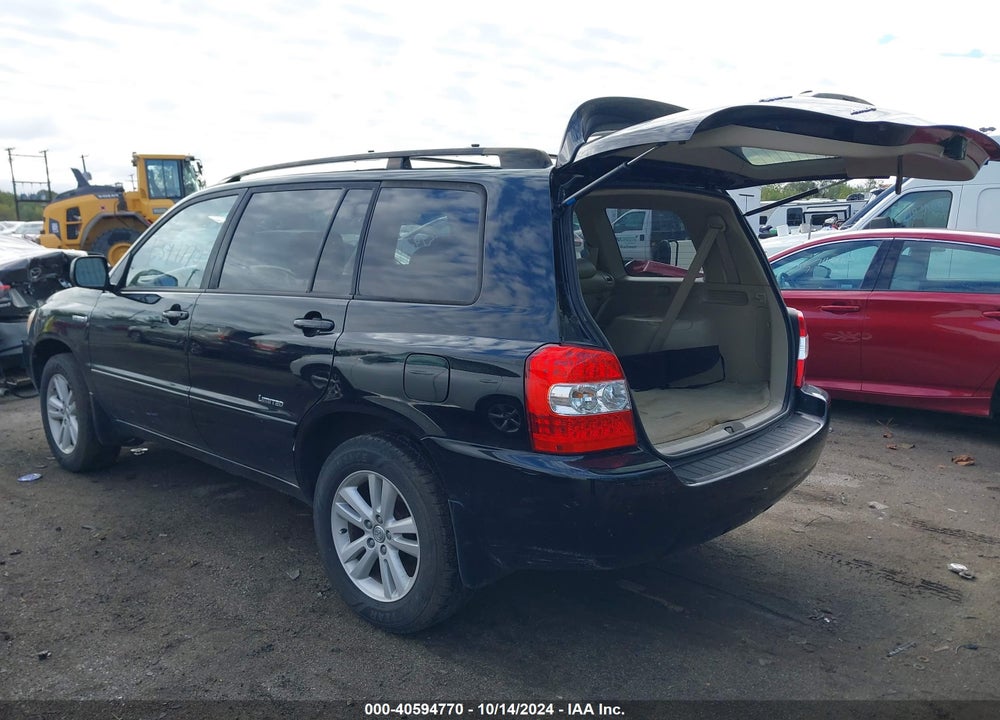 2007 TOYOTA HIGHLANDER HYBRID LIMITED V6 VIN: JTEEW21A270045910