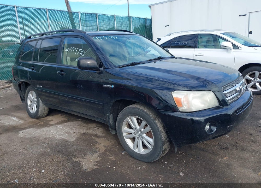2007 TOYOTA HIGHLANDER HYBRID LIMITED V6 VIN: JTEEW21A270045910