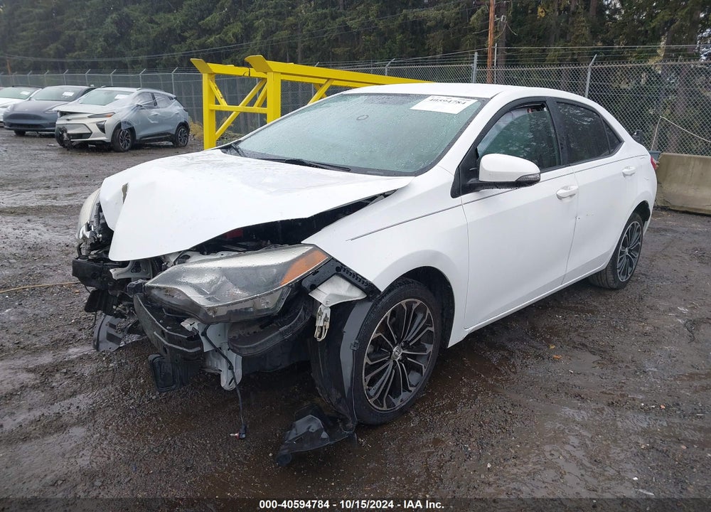 2015 TOYOTA COROLLA S PLUS VIN: 2T1BURHE1FC277689
