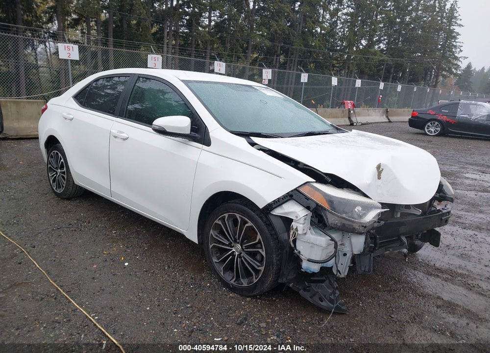 2015 TOYOTA COROLLA S PLUS VIN: 2T1BURHE1FC277689