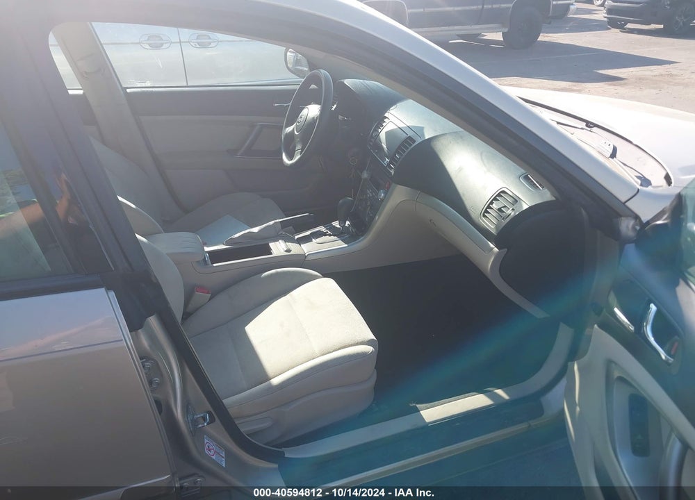 2009 SUBARU OUTBACK 2.5I VIN: 4S4BP61CX97322287