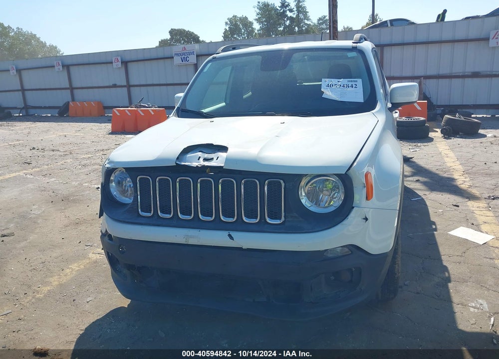 2016 JEEP RENEGADE LATITUDE VIN: ZACCJBBT8GPE00311