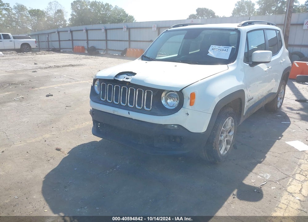 2016 JEEP RENEGADE LATITUDE VIN: ZACCJBBT8GPE00311