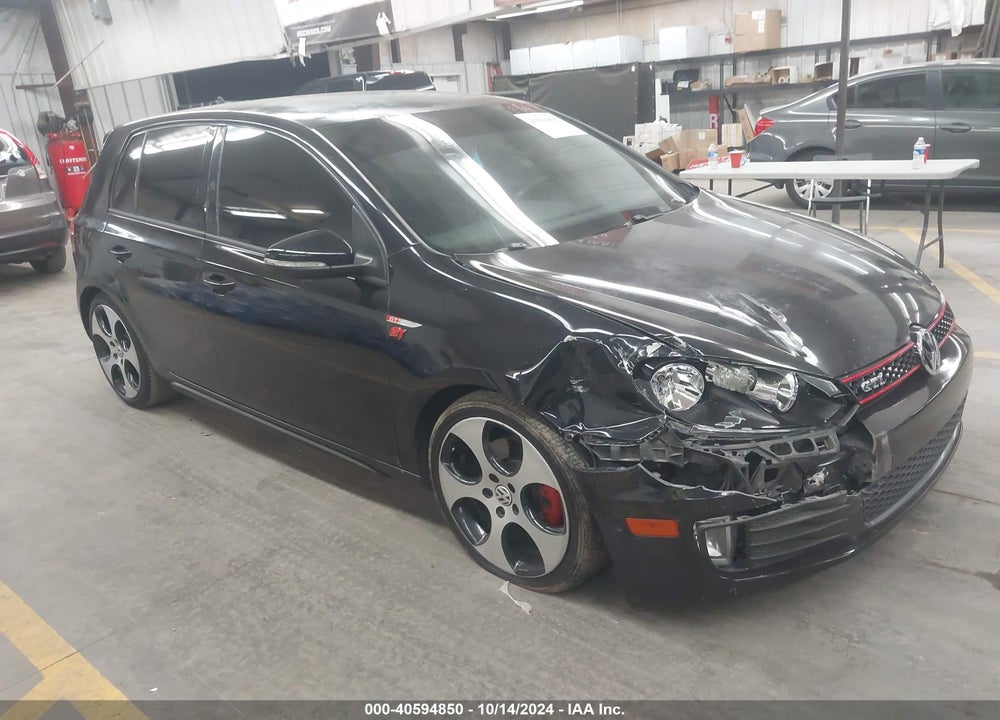 2013 VOLKSWAGEN GTI 4-DOOR VIN: WVWHD7AJ8DW121465