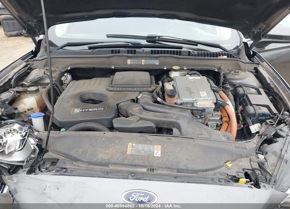 2017 FORD FUSION HYBRID SE VIN: 3FA6P0LU2HR384854