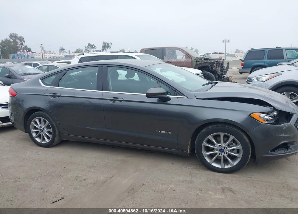 2017 FORD FUSION HYBRID SE VIN: 3FA6P0LU2HR384854