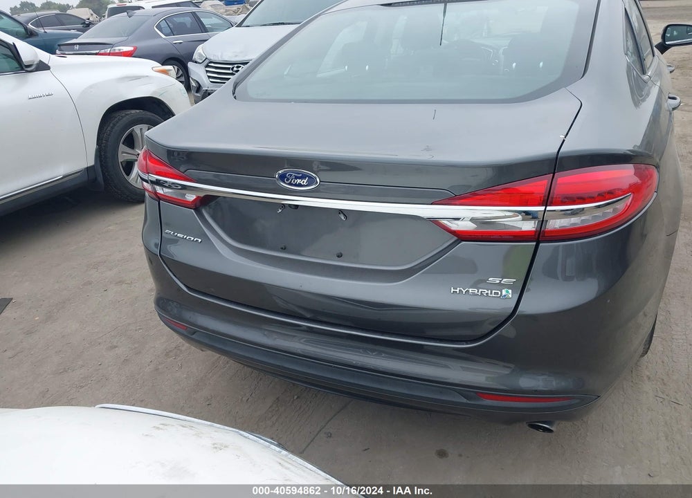 2017 FORD FUSION HYBRID SE VIN: 3FA6P0LU2HR384854