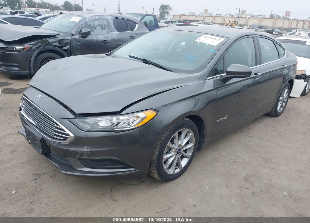 2017 FORD FUSION HYBRID SE VIN: 3FA6P0LU2HR384854