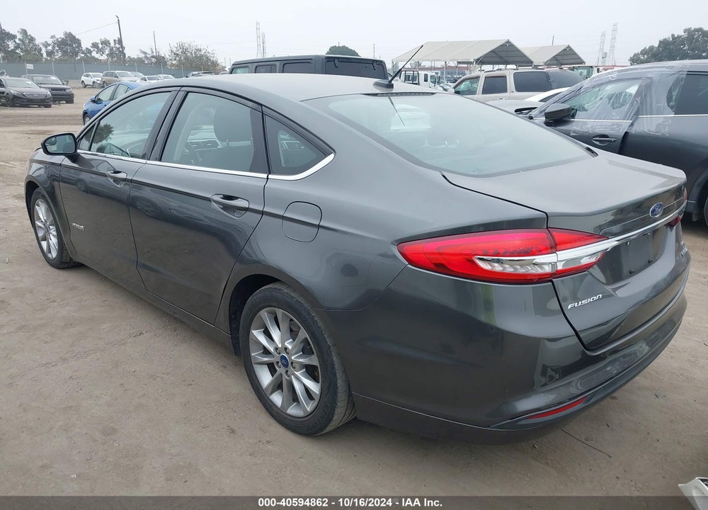 2017 FORD FUSION HYBRID SE VIN: 3FA6P0LU2HR384854