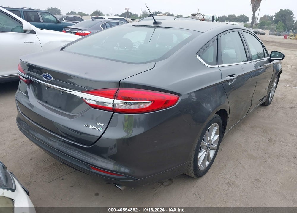 2017 FORD FUSION HYBRID SE VIN: 3FA6P0LU2HR384854