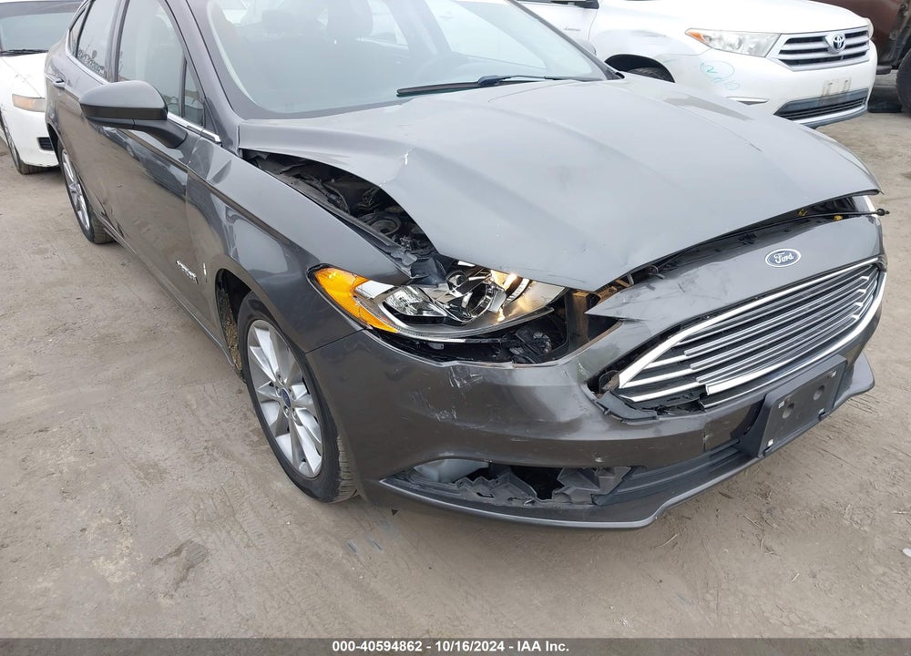 2017 FORD FUSION HYBRID SE VIN: 3FA6P0LU2HR384854