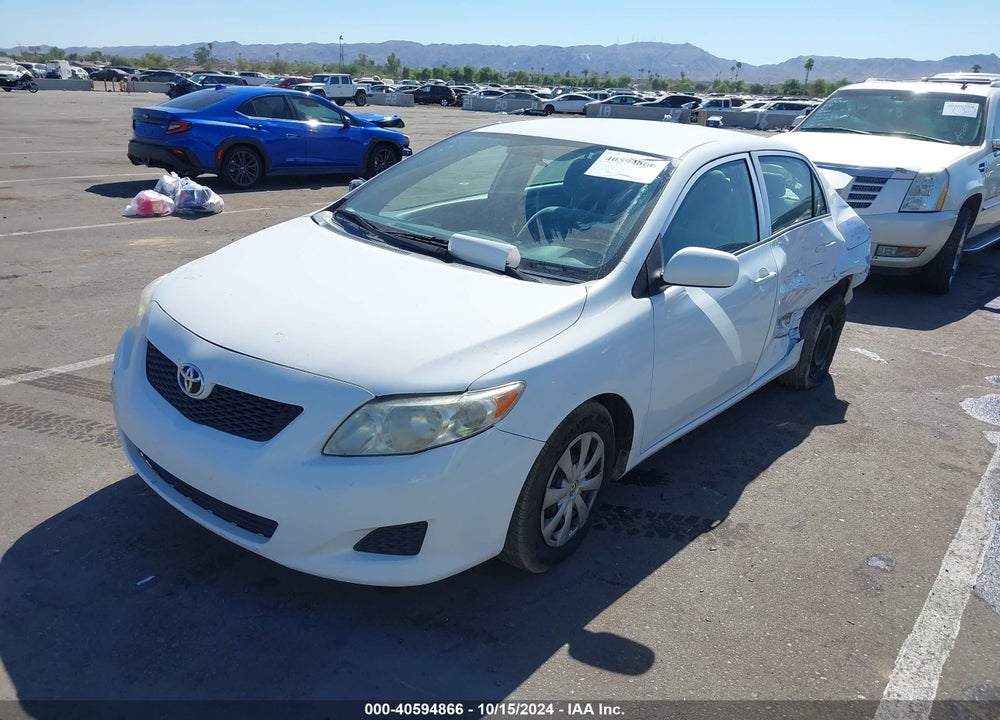 2009 TOYOTA COROLLA LE VIN: JTDBL40E29J042292