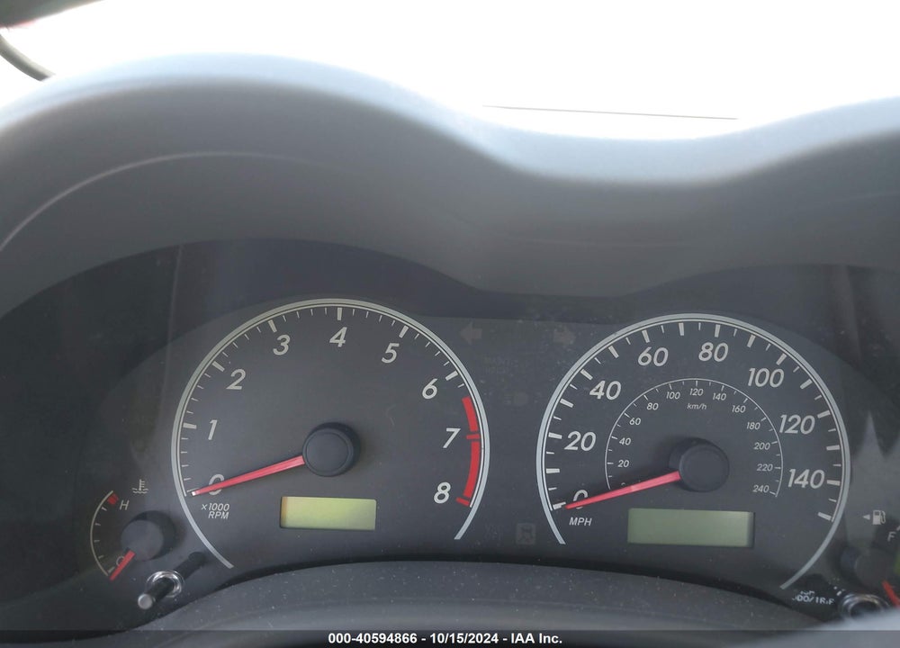 2009 TOYOTA COROLLA LE VIN: JTDBL40E29J042292