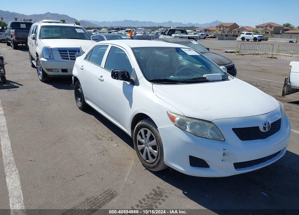 2009 TOYOTA COROLLA LE VIN: JTDBL40E29J042292