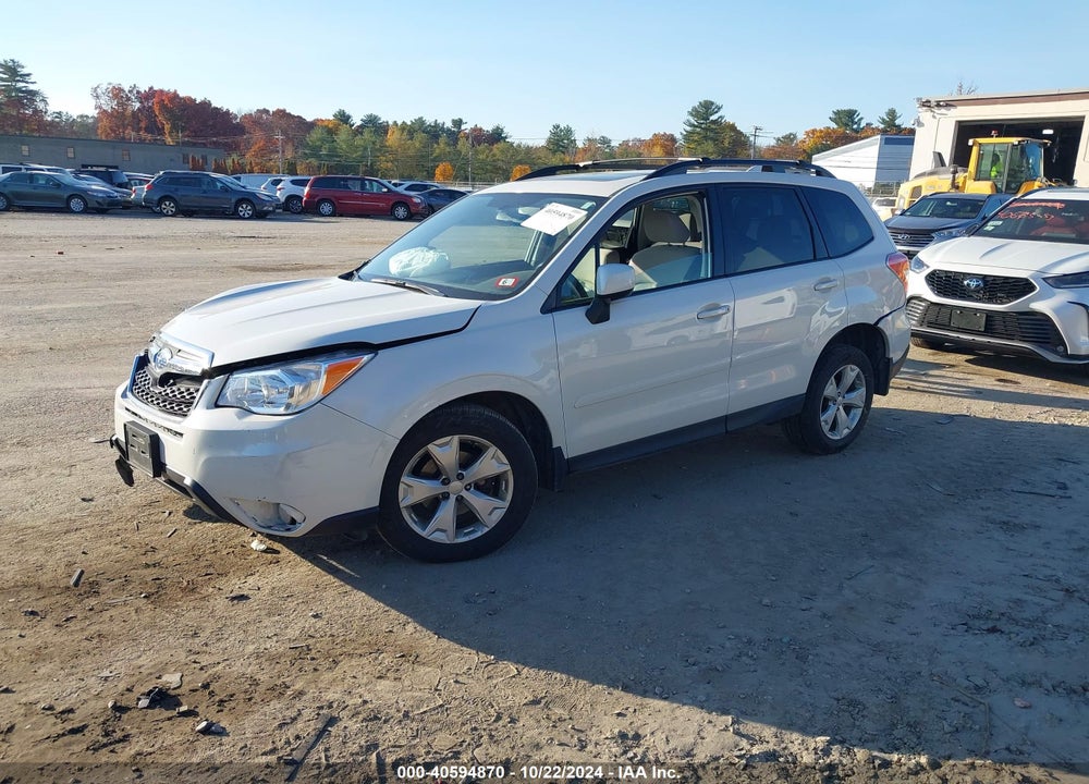 2016 SUBARU FORESTER 2.5I PREMIUM VIN: JF2SJADC6GH558965