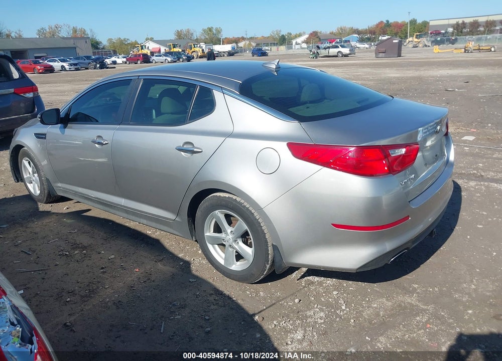 2015 KIA OPTIMA LX VIN: KNAGM4A78F5528609