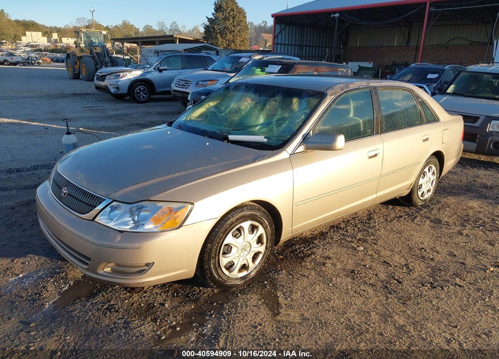 2000 TOYOTA AVALON XL VIN: 4T1BF28B8YU007688