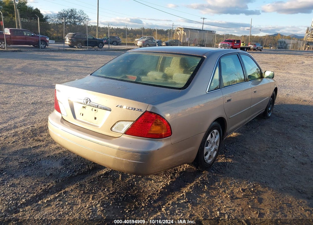 2000 TOYOTA AVALON XL VIN: 4T1BF28B8YU007688