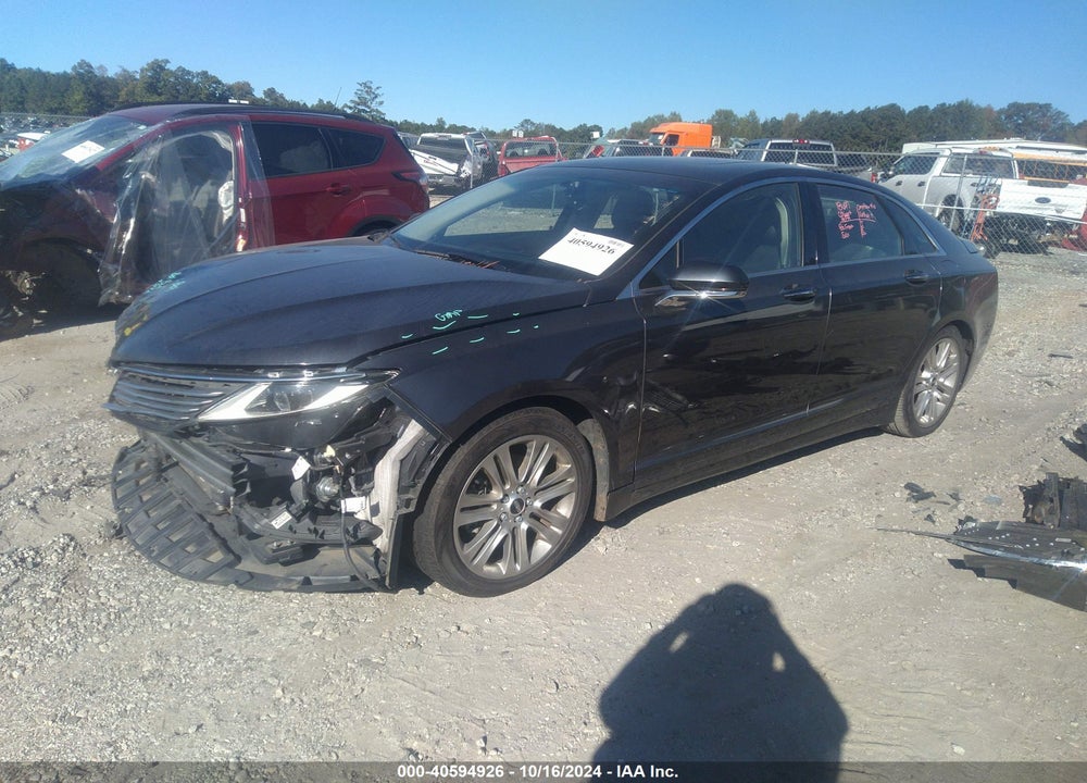 2014 LINCOLN MKZ VIN: 3LN6L2GK2ER827943