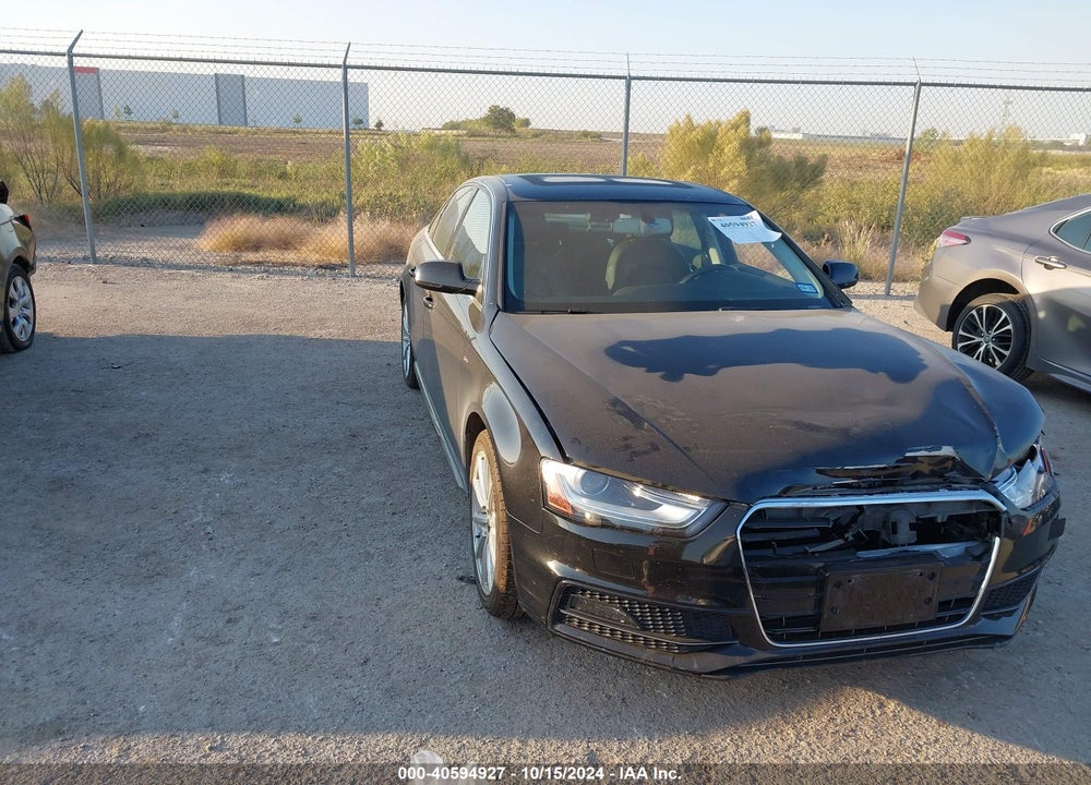 2014 AUDI A4 2.0T PREMIUM VIN: WAUEFAFL0EN023815