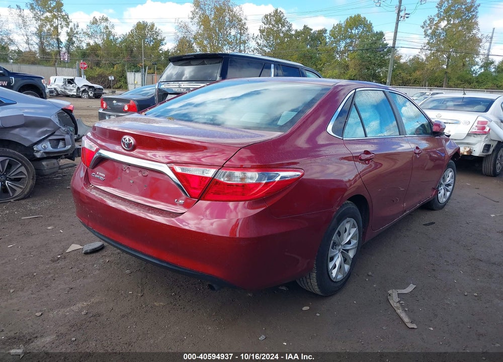 2017 TOYOTA CAMRY LE VIN: 4T1BF1FK6HU619465