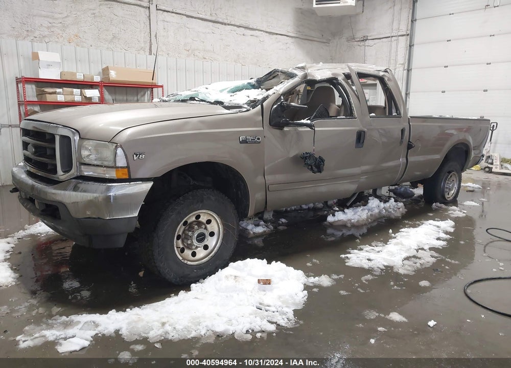 2002 FORD F-350 LARIAT/XL/XLT VIN: 1FTSW31L22EC22532